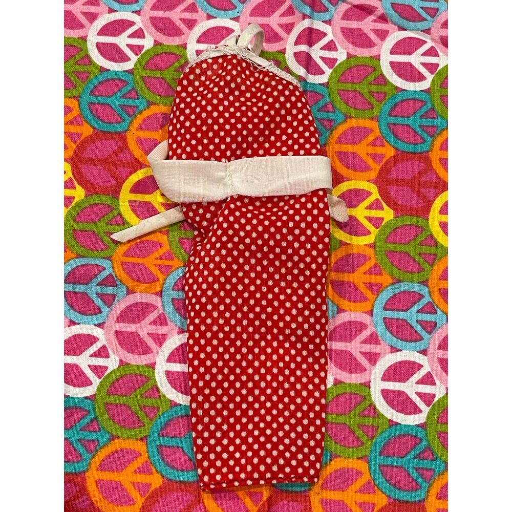 Mattel Barbie best buy red polka dot halter dress Doll Clothing #15
